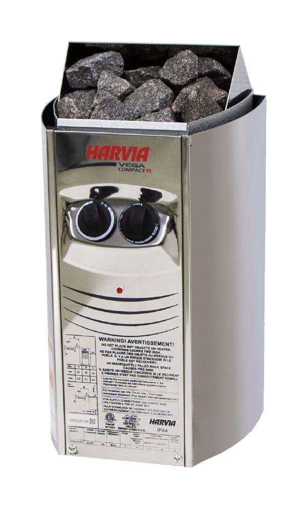 Harvia Harvia Electric heater Harvia Vega Compact BC19 1,9 kW 120/240 V - Сауни