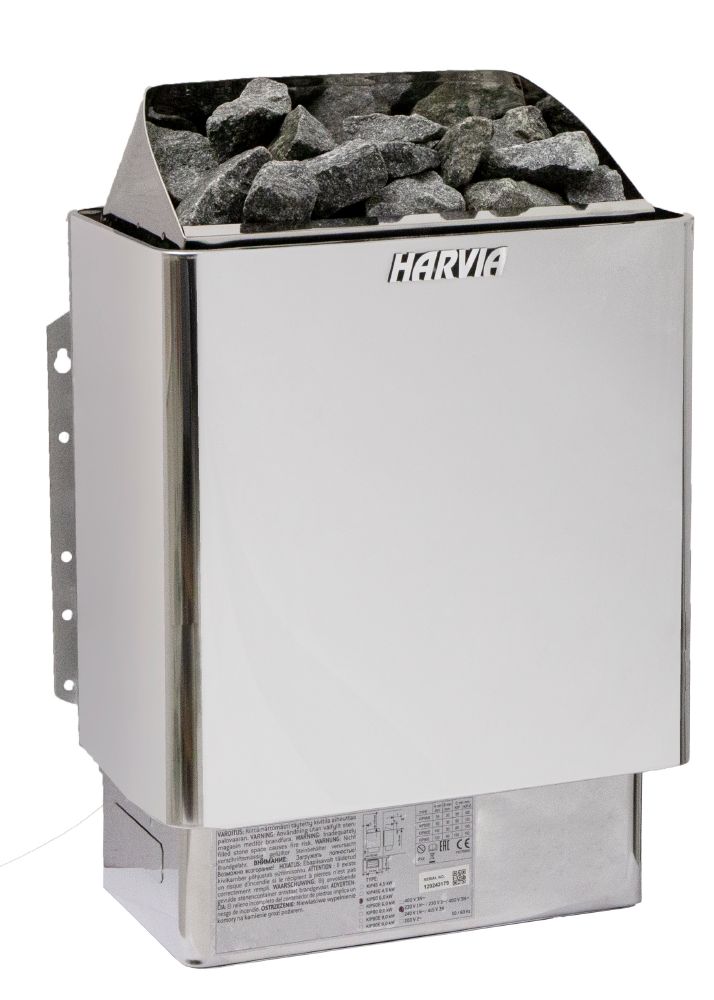 Harvia Harvia Electric heater Harvia KIP KIP80E 7,4 kW 200VAC Steel Incoloy h.elements - Сауни