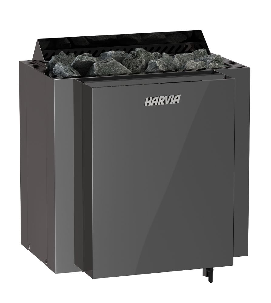 Harvia Harvia Electric heater Harvia Qubic Combi BQ60S 6,0 kW BlackSteel - Сауни